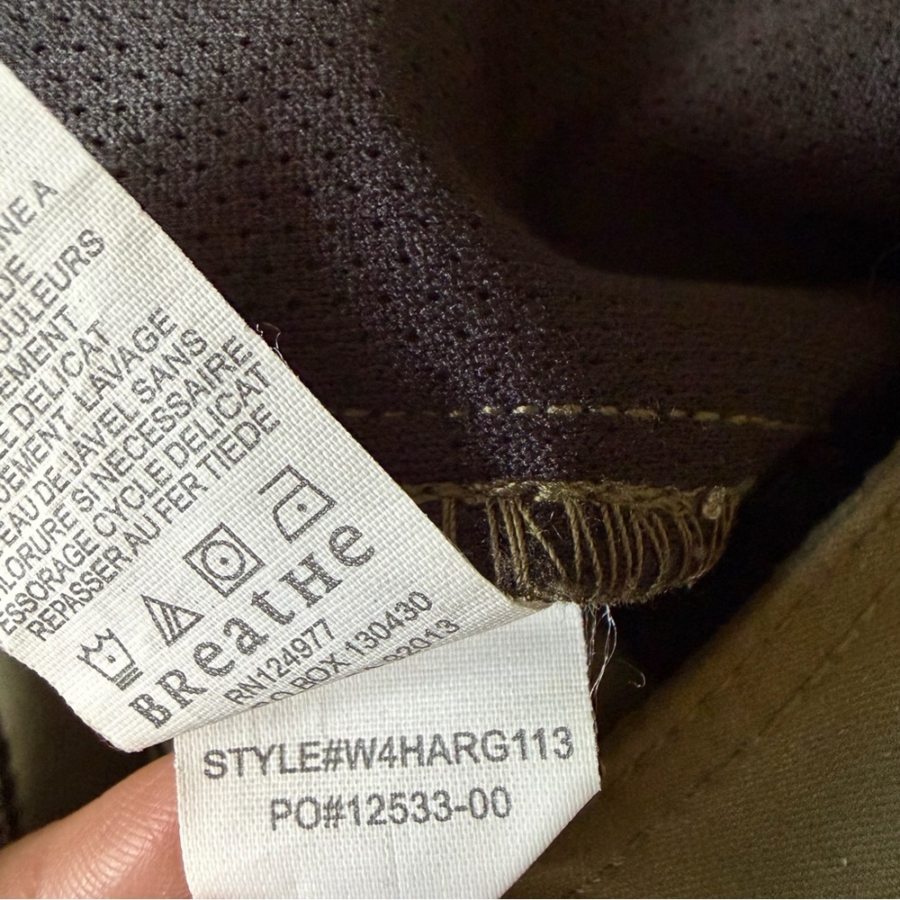 prAna Halle Pants Olive Green Utility Hiking Stretch Zion Women’s 8 - Picture 14 of 16